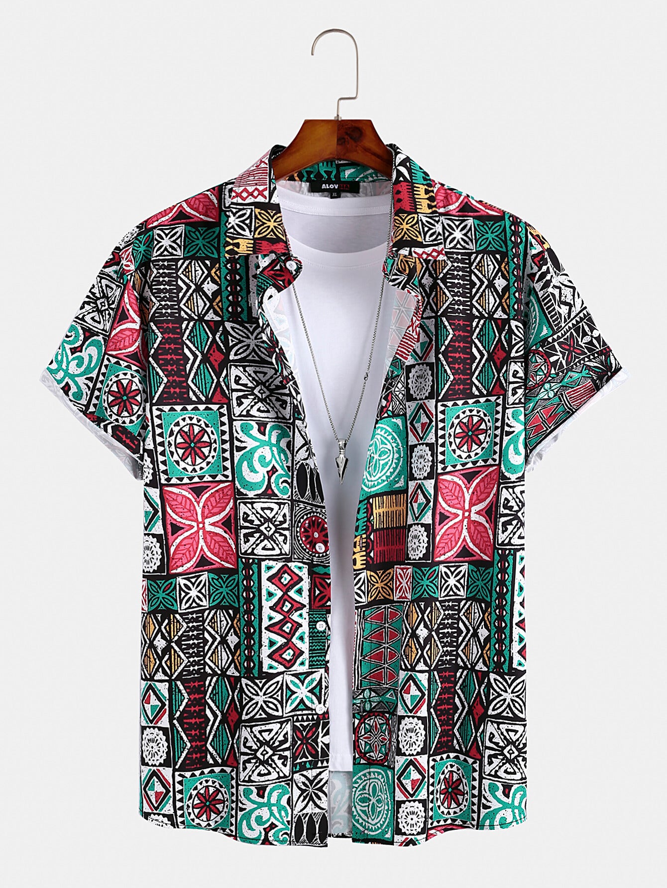 Ethnic Totem Paisley Shirt