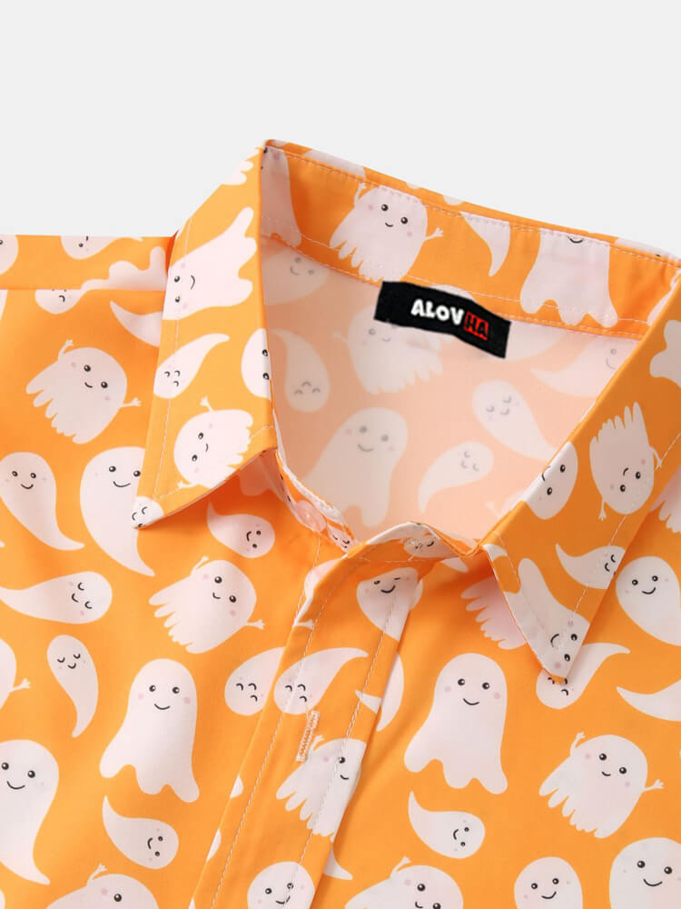 Little Ghost Full Print Shirt