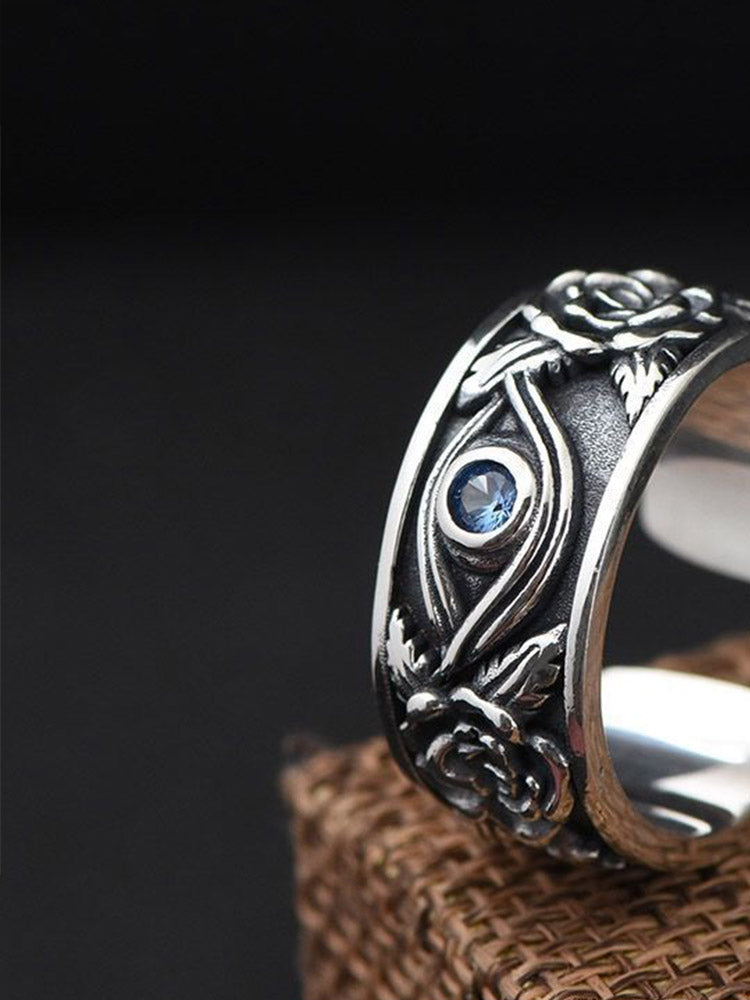 Bague Ouverte Oeil de Dieu Horus