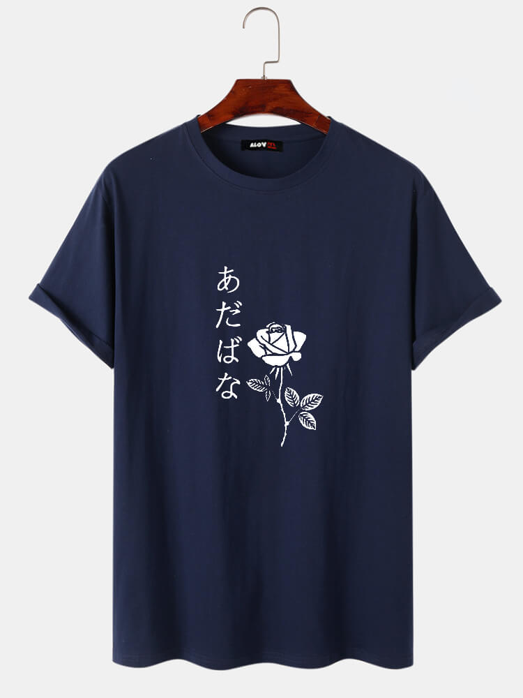 Rose Style Cotton T-Shirt