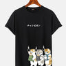 Cute Cat Cotton T-Shirt