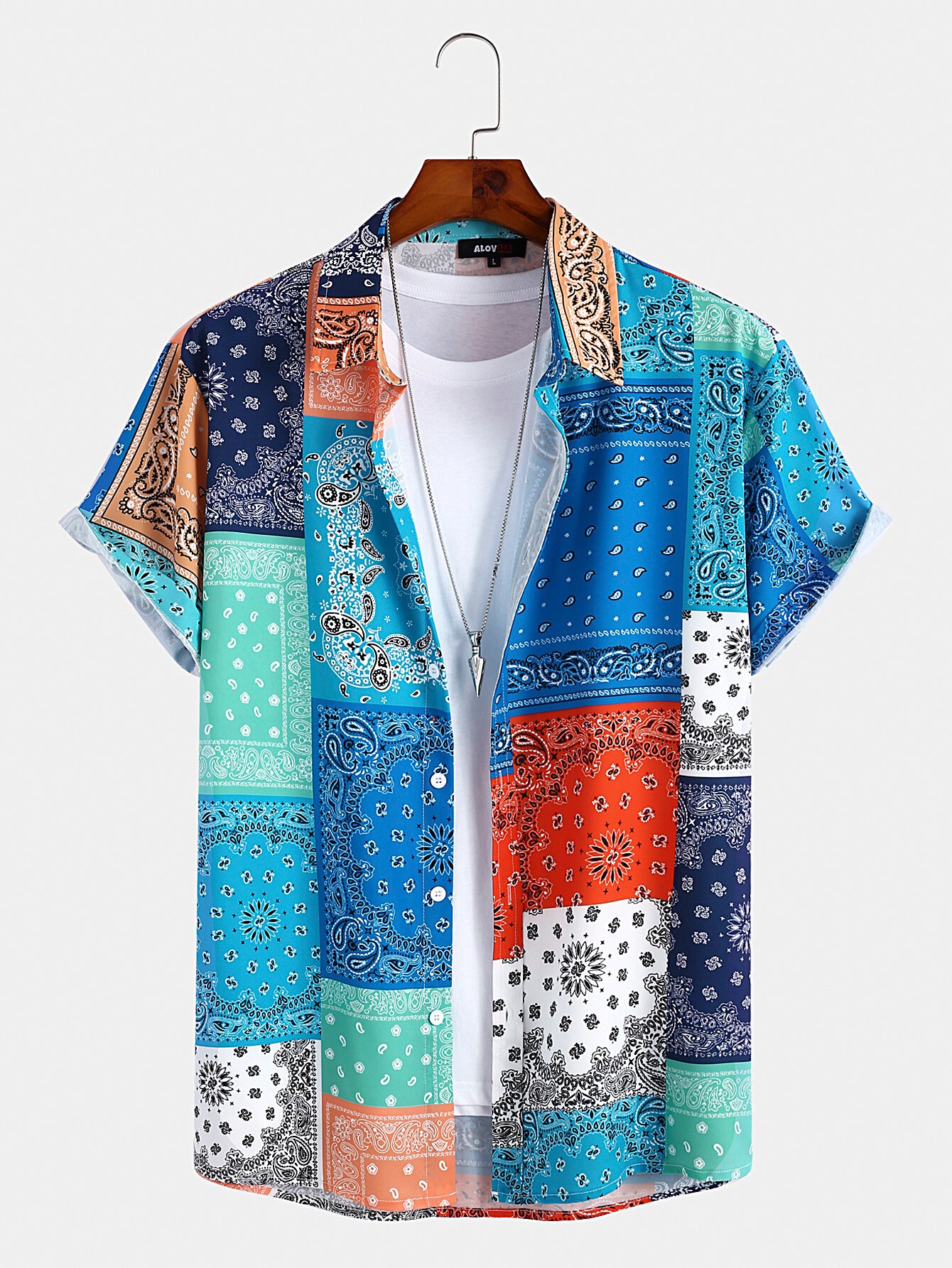 Paisley Lapel Shirt