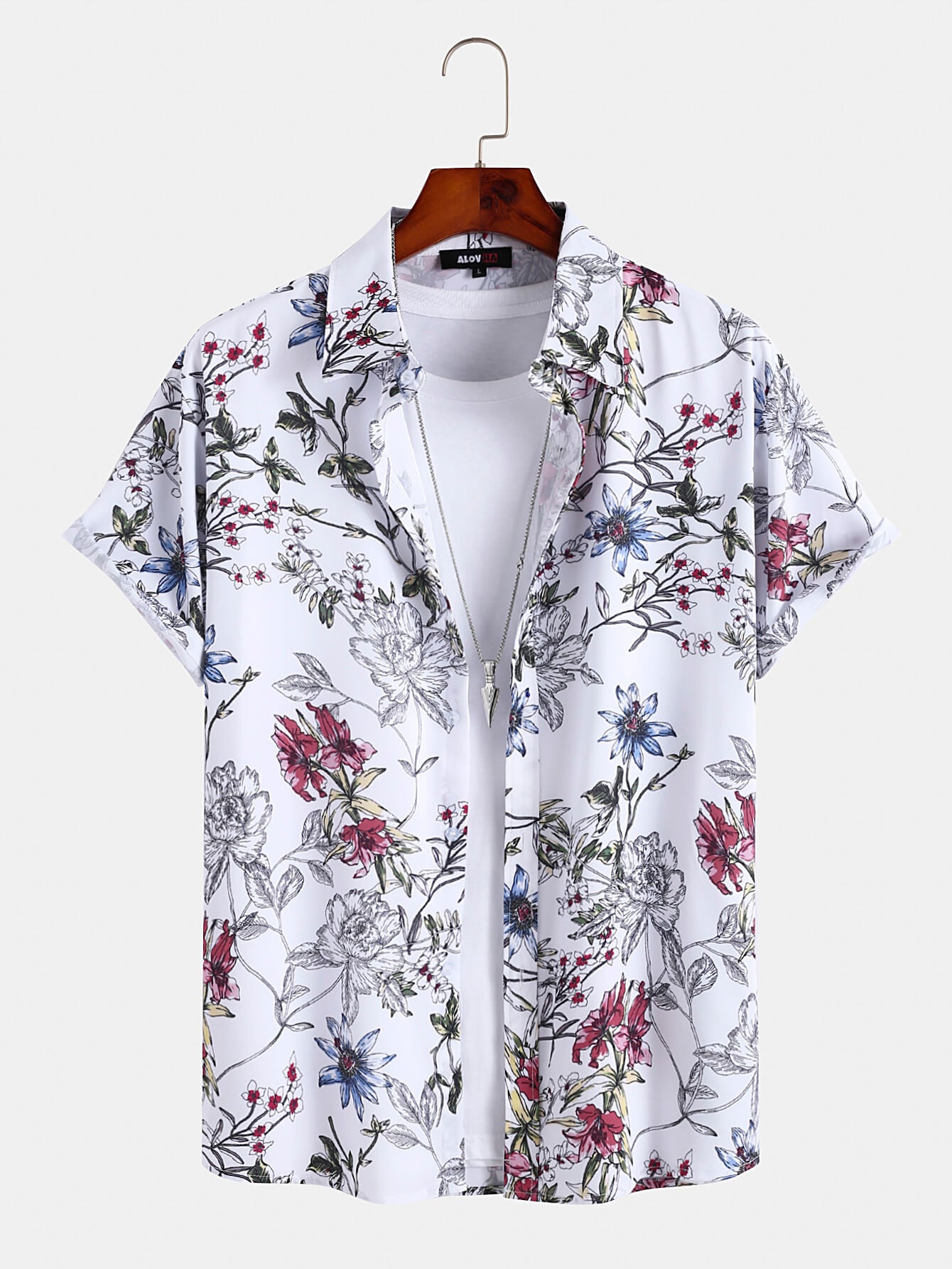 Watercolor Floral Shirt