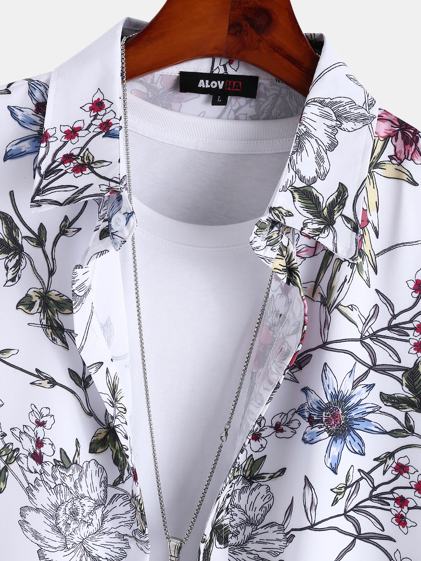 Watercolor Floral Shirt