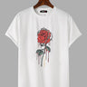 Withered Rose Print T-Shirt